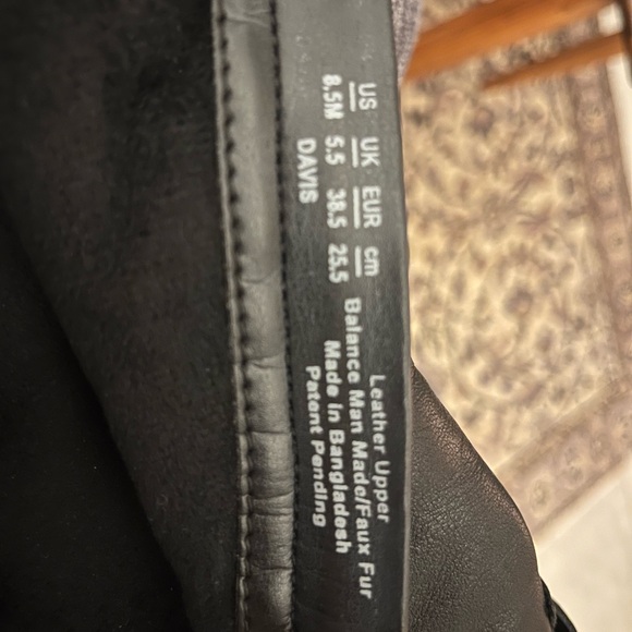 Naturalizer Davis Black Waterproof Leather Tall Boots - Picture 10 of 11